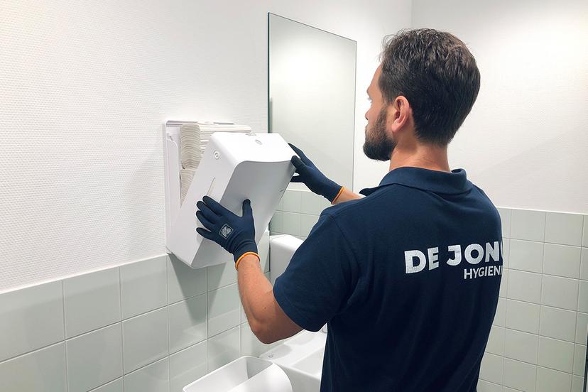 Gratis dispensers inclusief montage en onderhoud