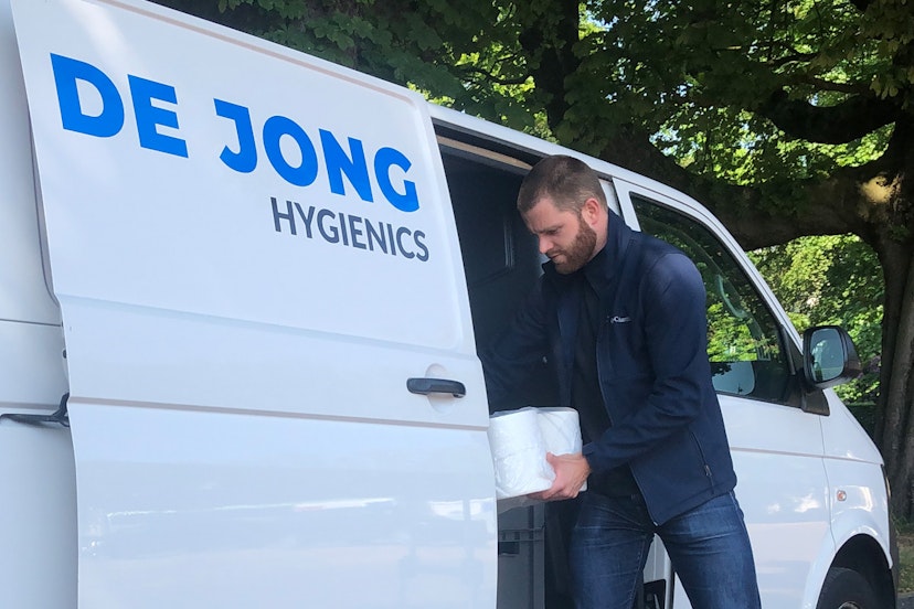 De Jong Hygienics bus levering