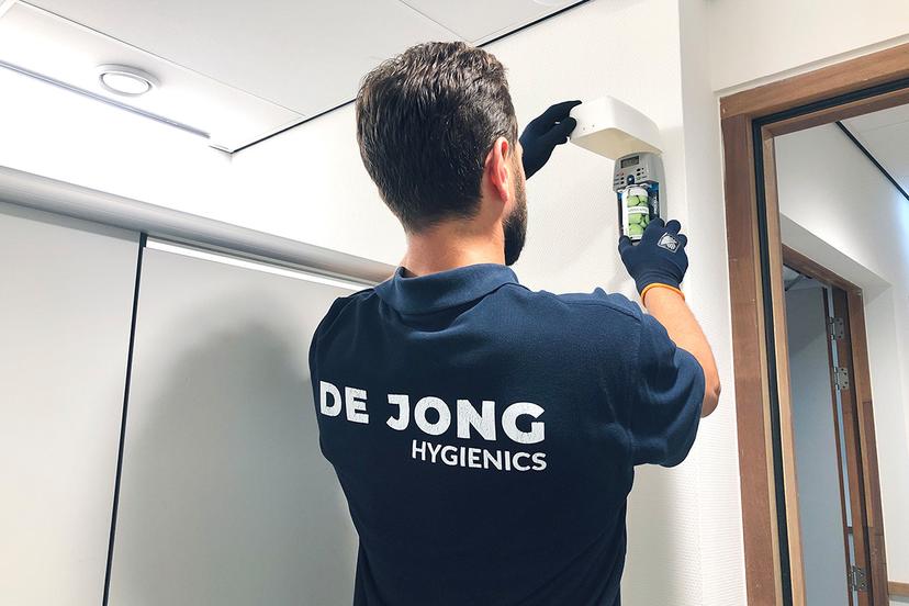 De Jong Hygienics luchtverfrisser service