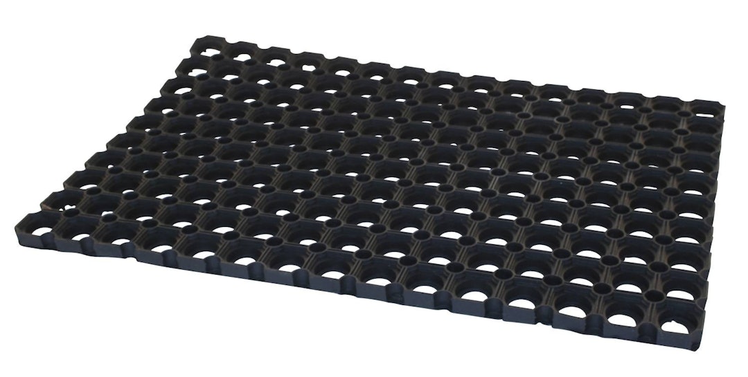 Deurmat rubber 50x80cm