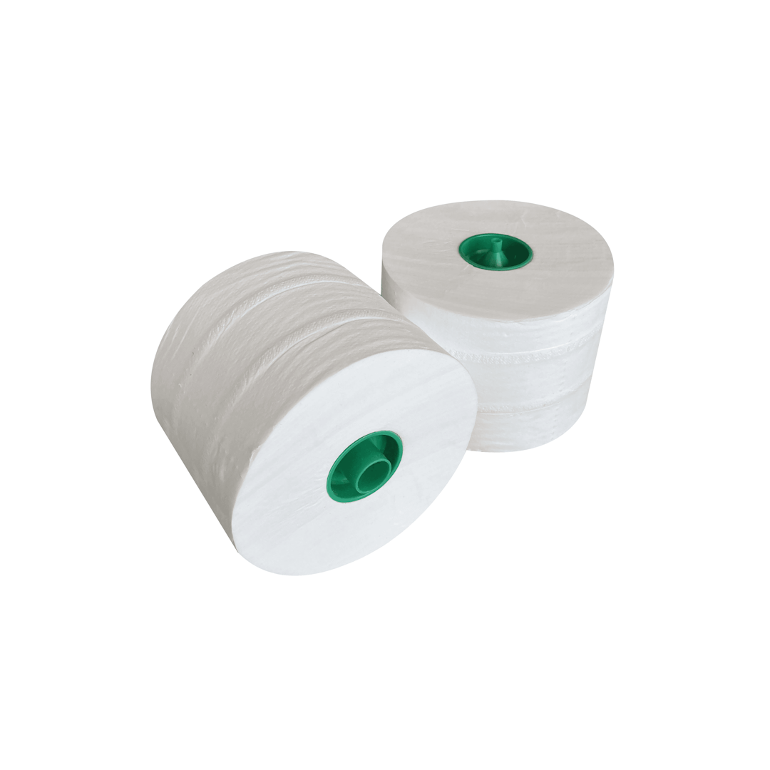 Toiletpapier met dop cellulose 2-laags 100mtr 36rol