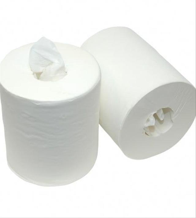 Poetsrollen midi kokerloos cellulose 1-laags 280mtr 6rol