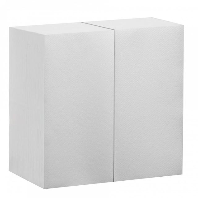 Servetten luxe airlaid wit 1/8 vouw 40x40cm 1000stk