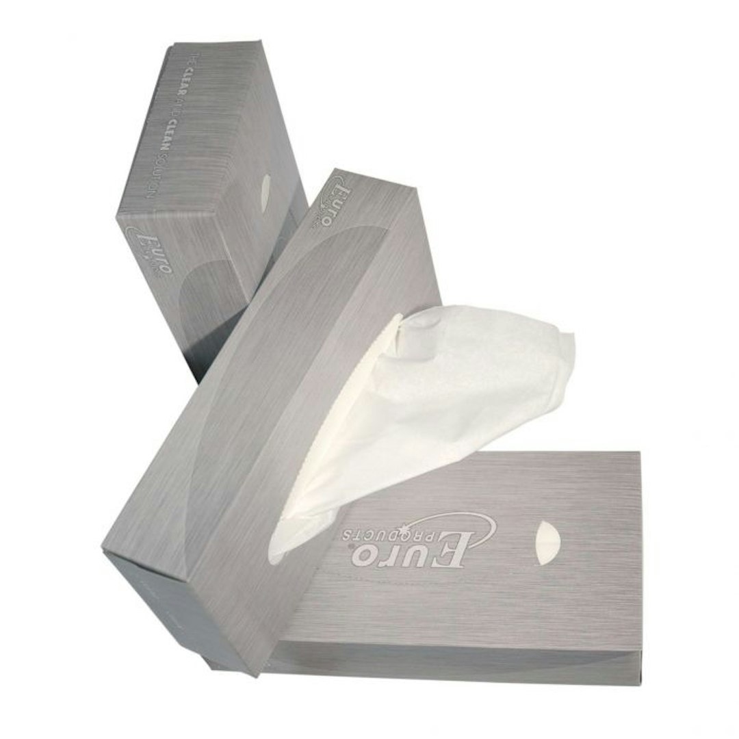 Facial tissues cellulose 2-laags 100vel 40doos