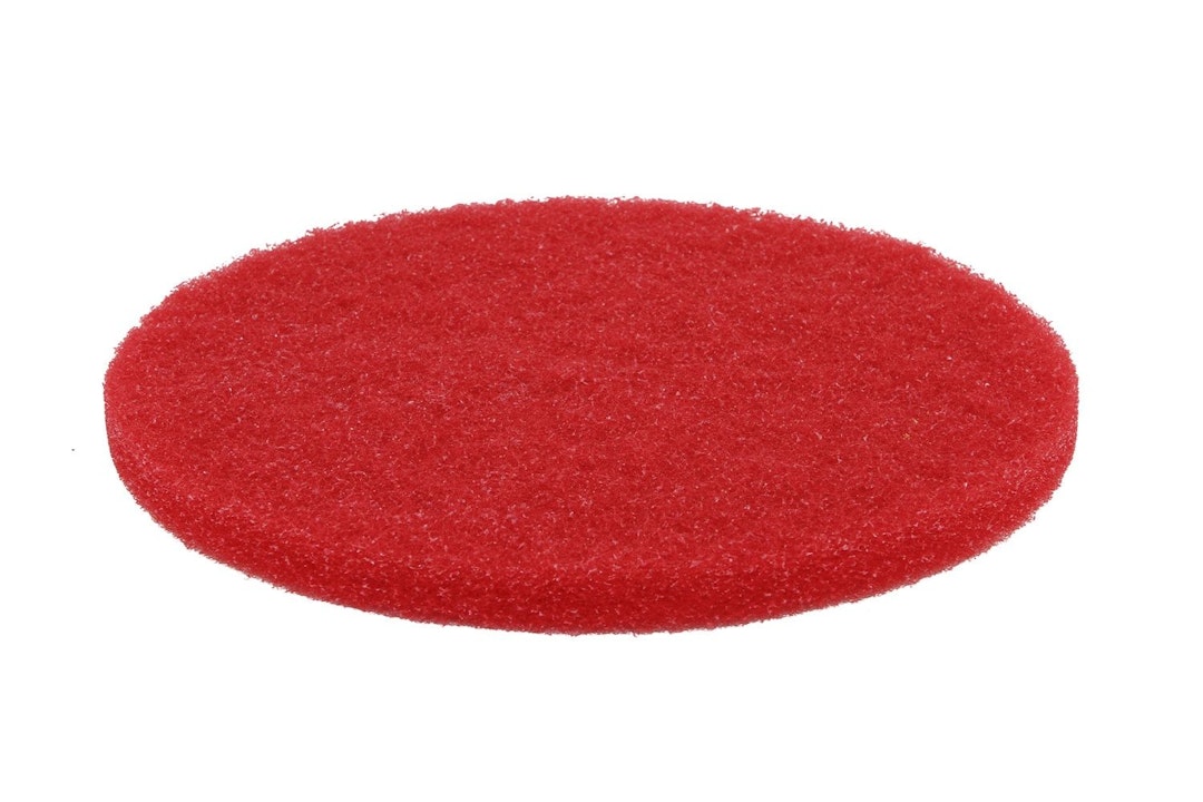 Vloerpad rood 13 inch