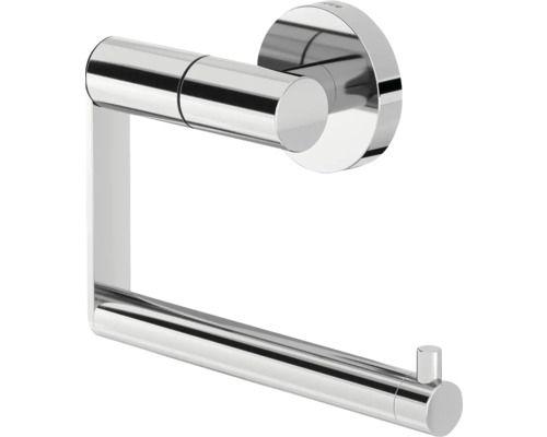 Toiletrolhouder zonder klep RVS glans